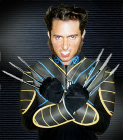 Jeff Brock as Wolverine -- Close Up