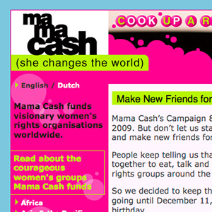 Mama Cash Campaign 88 Days